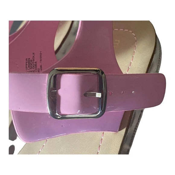 Madden Girl Womens Pink Sandals Size 5 M Casual Side Buckle Summer Open Toe - Picture 8 of 10